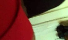 Ebony Amateur Gives Amazing Blowjob And Sucking At Home