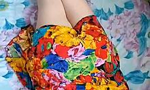 Why does this crossdresser sissy slay in a sexy dress with big butt?