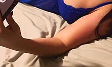 slut wife in lingerie gets fucked hard with cumshot pov