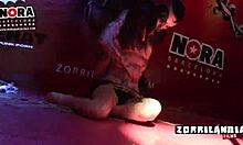 I'm overwhelmed by this intense Shibari bondage, submitting fully to teen domination fantasies.