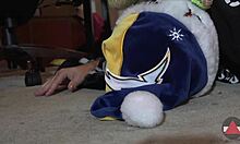 Admire My Green Fishnets Feet