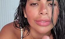 hot dildo blowjob and handjob