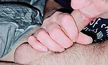 watch shape691 sucking this cock and swallowing the cum