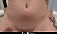 My Stepdaddy Asks Me To Take My Top Off - Orgydad