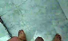 You pissing in the shower?