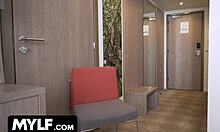 Grateful British Milf Filthy Frankie Drops Panties For Credit Cards On Shag Street