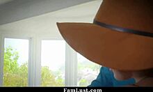 Social media slut punished by stepdad