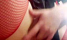 Wife Feels Horny Fingering Pussy On Camera For Husband.