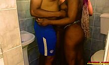 sallah moans as bbc fucks her wet pussy in threesome