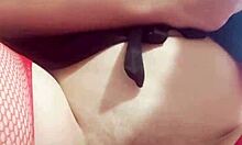 Wife Feels Horny Fingering Pussy On Camera For Husband.