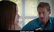 Social media slut punished by stepdad