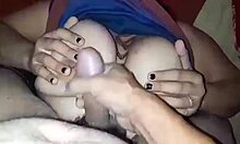 Exploring big teen curves with a playful twist in this steamy scene