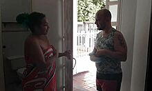 Outdoor Encounter with Latina Amateur in USA