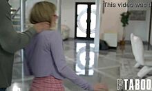 seth gamble and demi hawks in a petite teen pov blowjob and hardcore ass fucking scene.