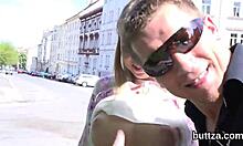 Beautiful tight teen stretches her body in adorable anal and pussy play.