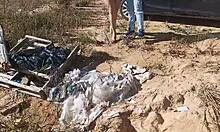 Tire punctured, I asked for help and got caught in the act.