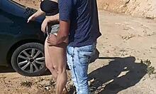 Tire punctured, I asked for help and got caught in the act.