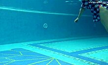 Hot Big Ass Euro Milf Sazan Stuns in Underwater Erotic Display with Friend