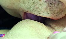 intense licking of wet pussy