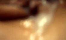 have you seen this tight shaved pussy get cum covered in close-up?