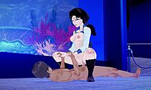 bioshock elizabeth rides hard in japanese hentai scene