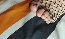 Foot fetish fucking her deliciously cumming on basque feet juanlatino