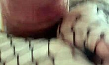 Foot fetish fucking her deliciously cumming on basque feet juanlatino