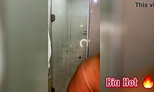 Bia shaves pussy for you, hot and solo.