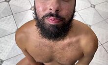 Bearded guy sucks 41 cocks in epic full video!