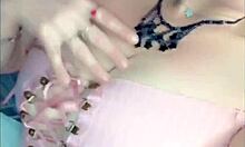 squirting wet tight pink pussy gets fingered hard