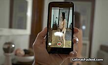 Beautiful Perky Latina Feels Wild on Hard Cock