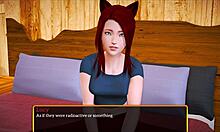 my new family scene with small tits teen.