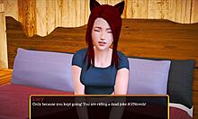 my new family scene with small tits teen.