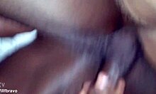 Choking And Gagging With A Gifted Black Stud