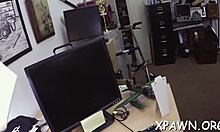 Bitch in reality movie flaunts curves and seduces with bold moves on set.