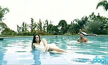 Hot Jenna J Ross explores her pussy.