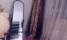 dark hair stunner on cam, wanna see her tits?