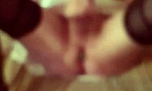 Passive Gay Slams Sex Toy In Ass And Jerks Off