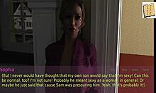 i am a wife and stepmother with a big ass in lingerie playing a game