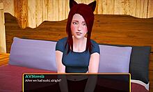 my new family scene with small tits teen.