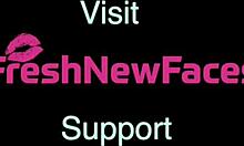 Ebony babe returns for intense facial