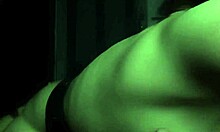 Girlfriend fucks monster cock on webcam