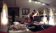 She Blows Slowly Till He CUMS Inside Her Mouth!