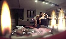 She Blows Slowly Till He CUMS Inside Her Mouth!