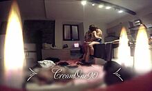 She Blows Slowly Till He CUMS Inside Her Mouth!