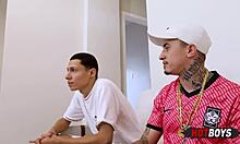 maloqueiro sucks big cock of young friend