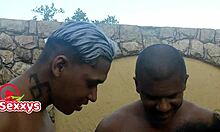 Couple invites young guy for bisexual threesome experience