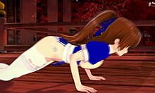 DoA sex with Kasumi in 3D hentai 😍