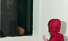 Oh wow, fucking that little stepsister in red riding hood costume!