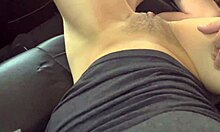 hot blonde gets her pussy and ass eaten in public